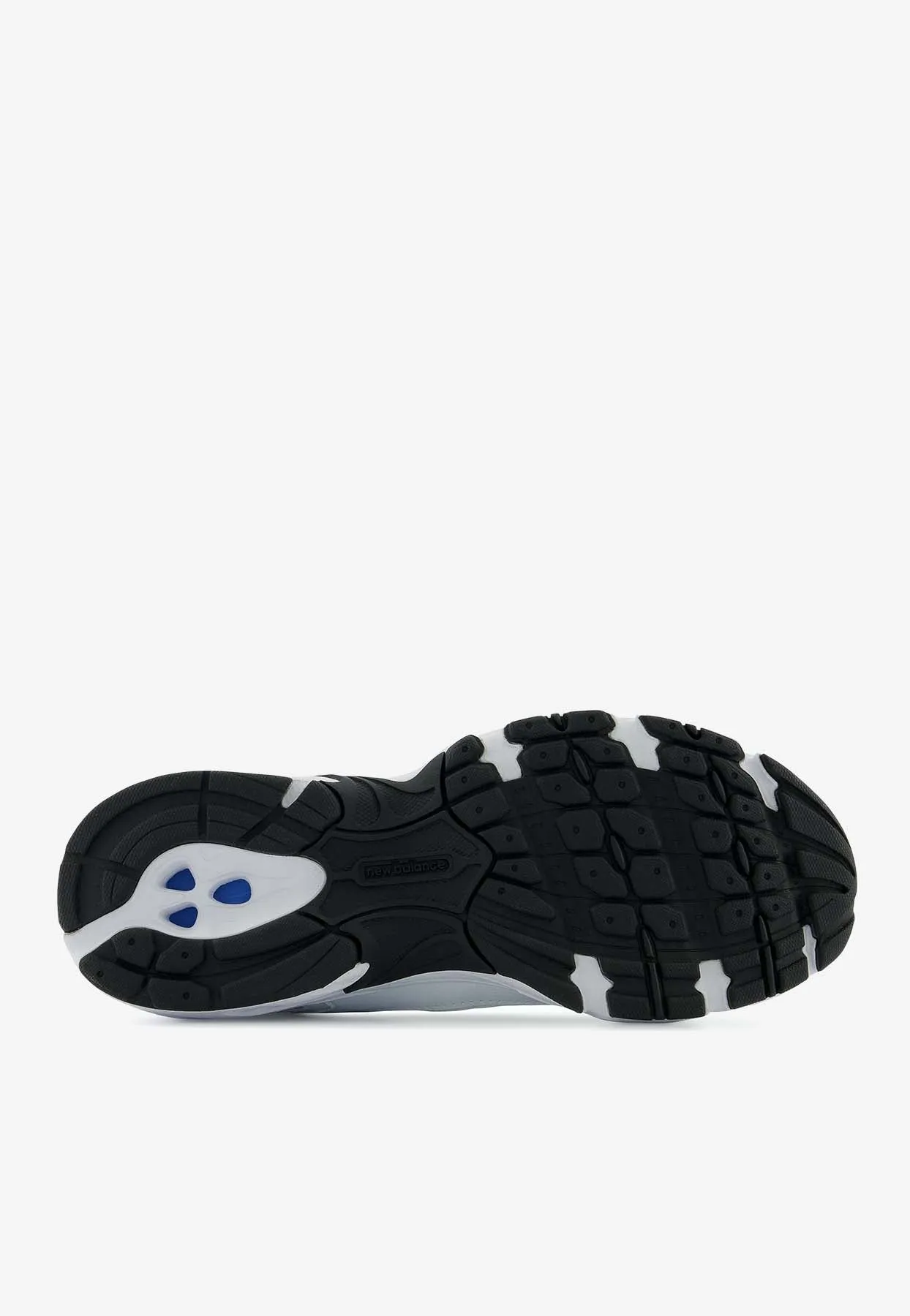 530 Low-Top Sneakers in White with Black