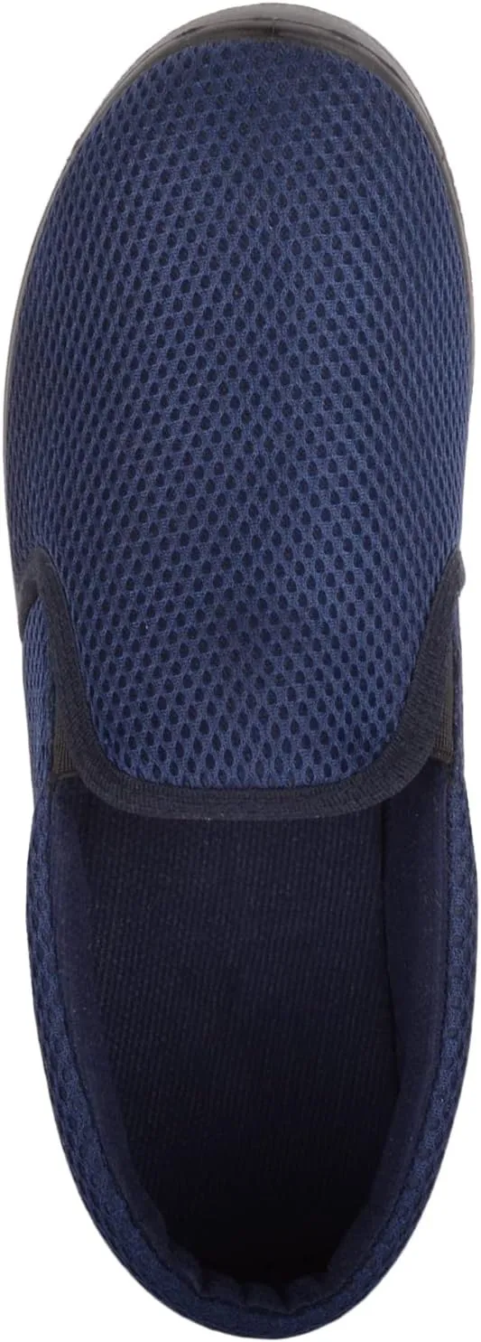 ABSOLUTE FOOTWEAR Mens Slip On Twin Gusset Breathable Mesh Sport Pumps Trainers Sneakers