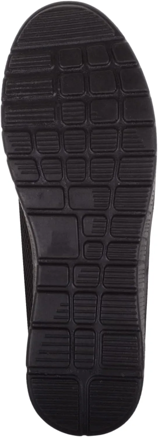 ABSOLUTE FOOTWEAR Mens Slip On Twin Gusset Breathable Mesh Sport Pumps Trainers Sneakers