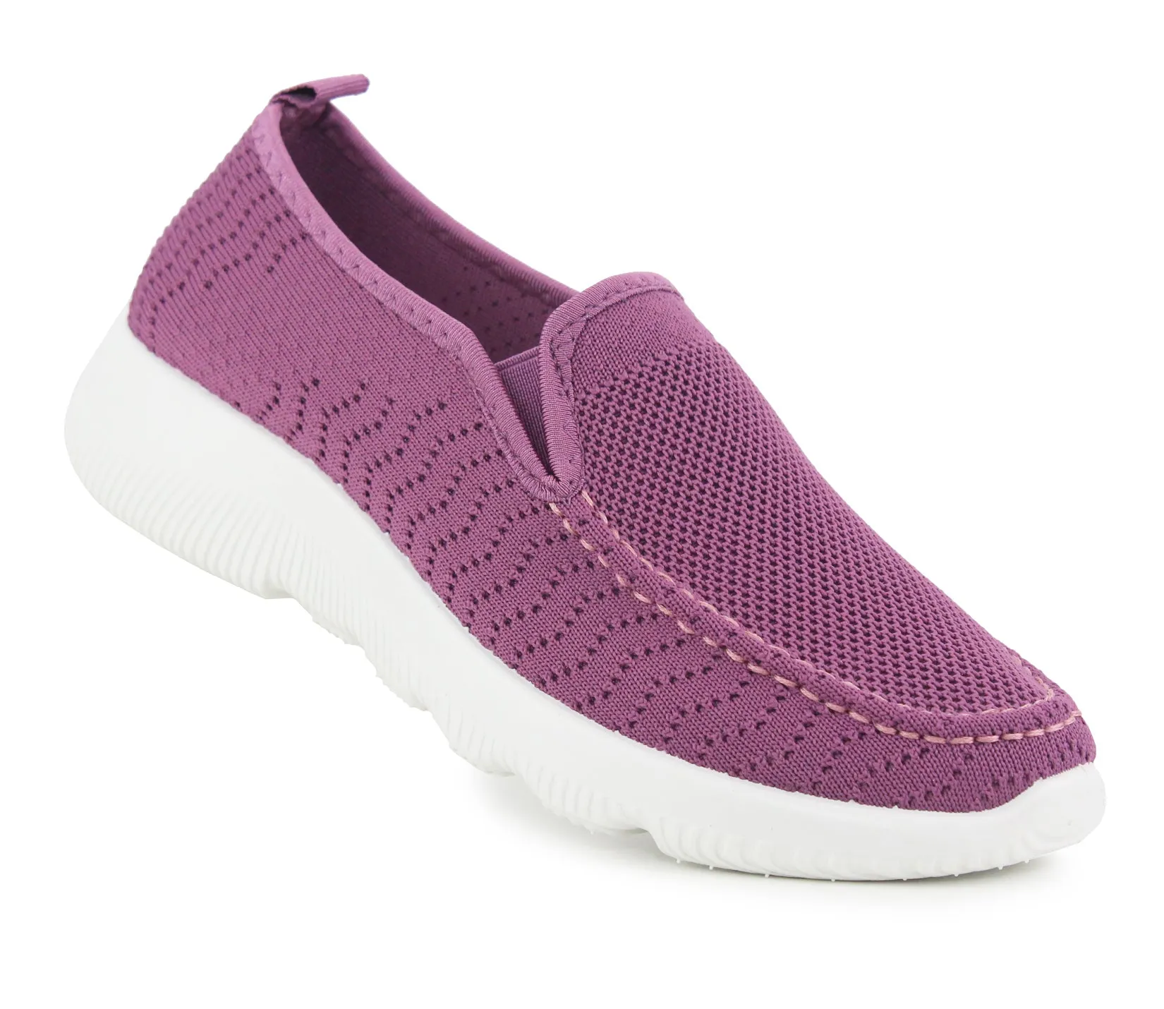 ACTIVE Womens Breathable Mesh Trainers in Purple