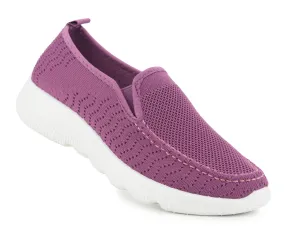 ACTIVE Womens Breathable Mesh Trainers in Purple