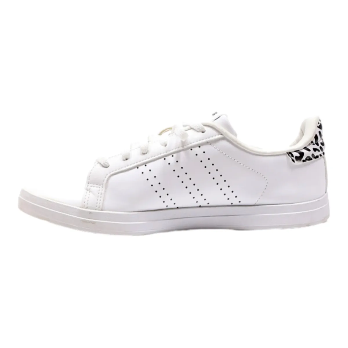 ADIDAS Low Top Trainers White Leather Womens UK 5