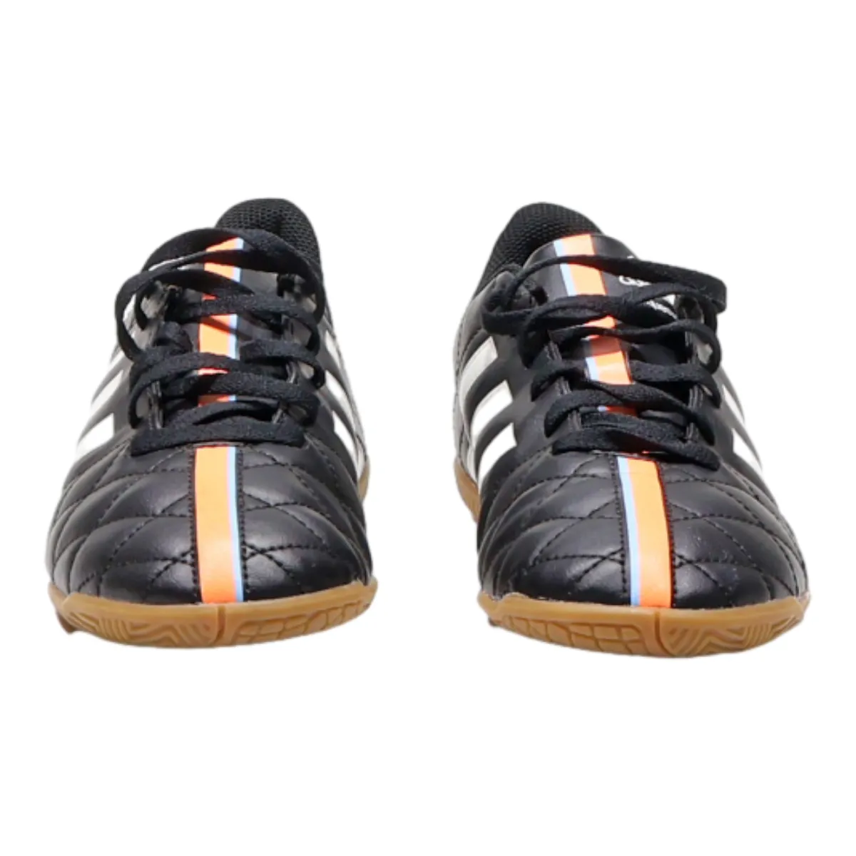 ADIDAS Sneaker Trainers Black Leather Mens UK 5