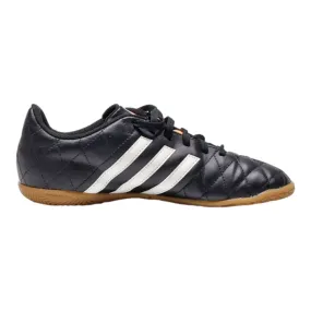 ADIDAS Sneaker Trainers Black Leather Mens UK 5