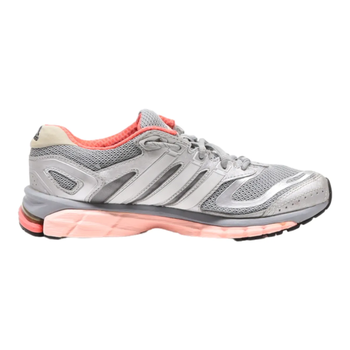 ADIDAS Sneaker Trainers Silver Synthetic Womens UK 5.5