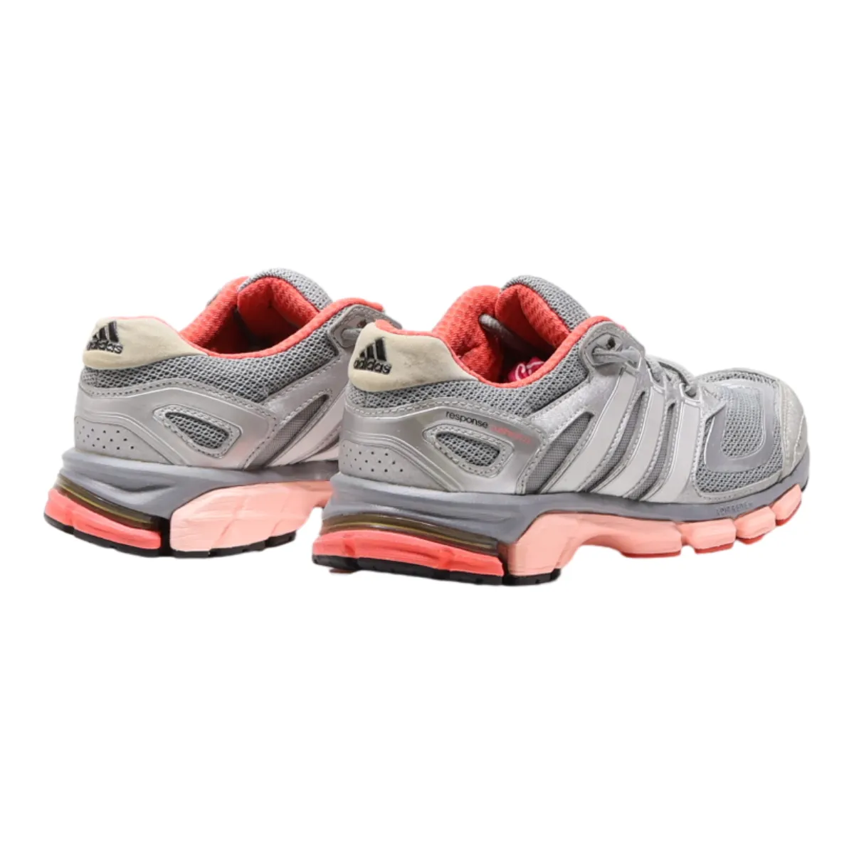 ADIDAS Sneaker Trainers Silver Synthetic Womens UK 5.5