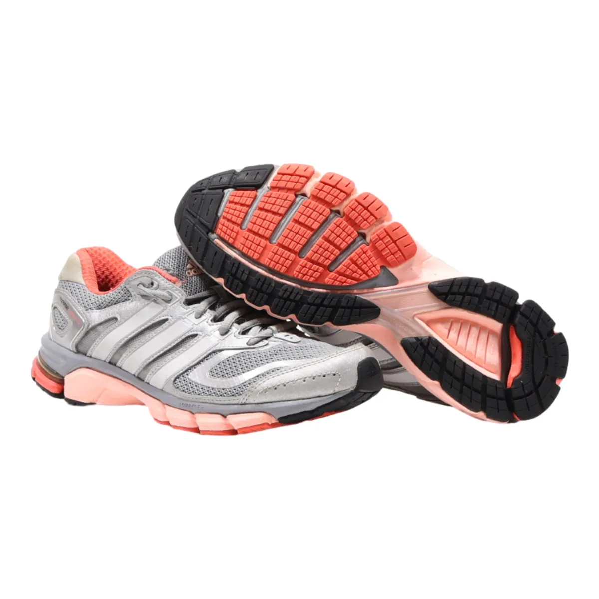 ADIDAS Sneaker Trainers Silver Synthetic Womens UK 5.5