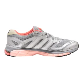 ADIDAS Sneaker Trainers Silver Synthetic Womens UK 5.5
