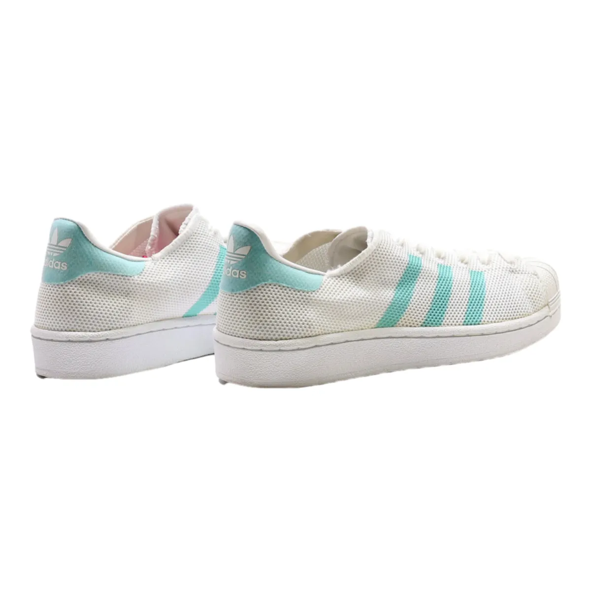 ADIDAS Sneaker Trainers White Canvas Womens UK 5.5