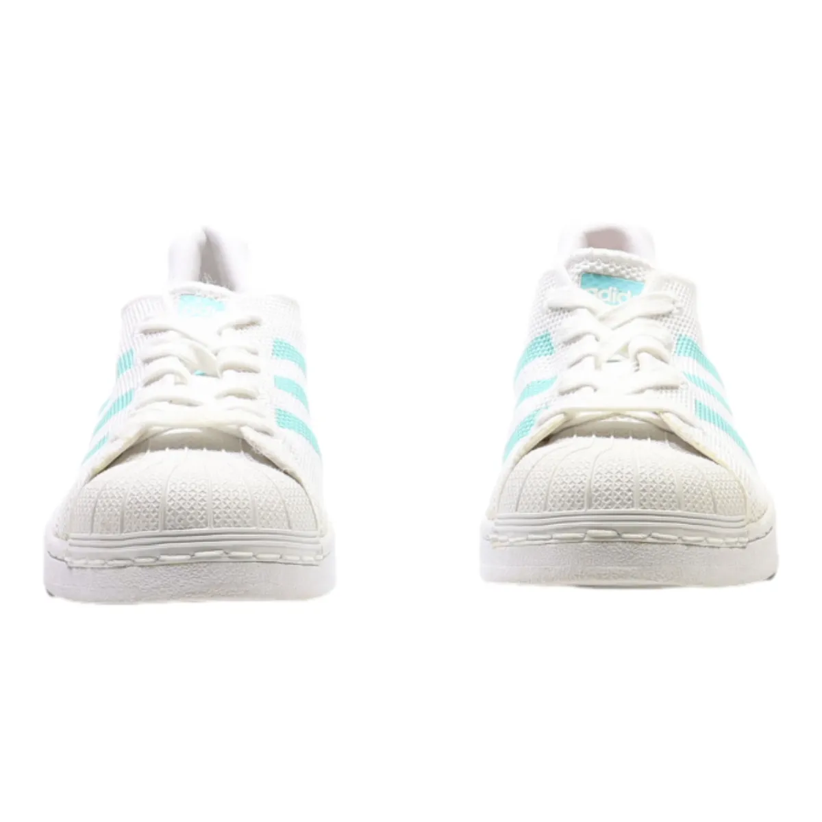 ADIDAS Sneaker Trainers White Canvas Womens UK 5.5