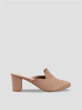 Block Heel Mules