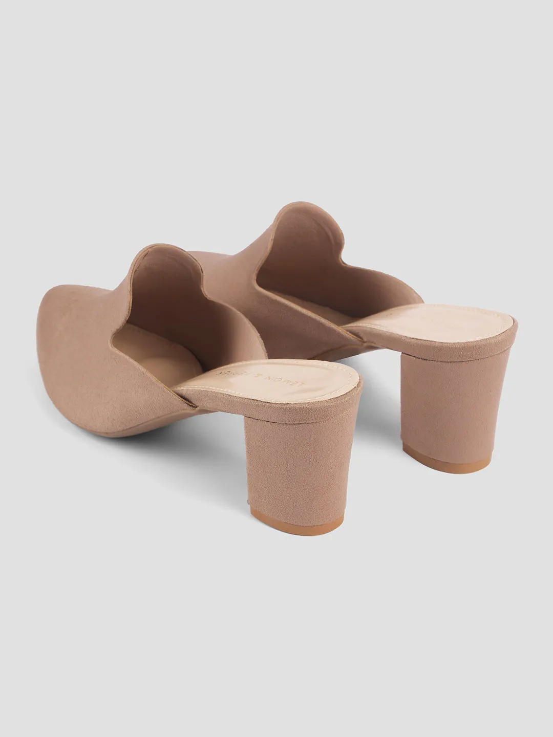 Block Heel Mules