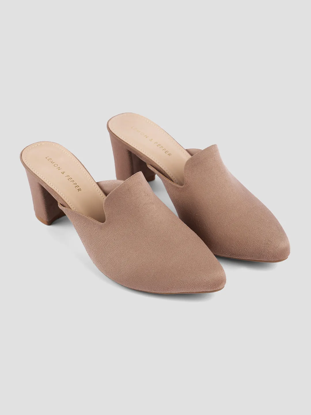 Block Heel Mules
