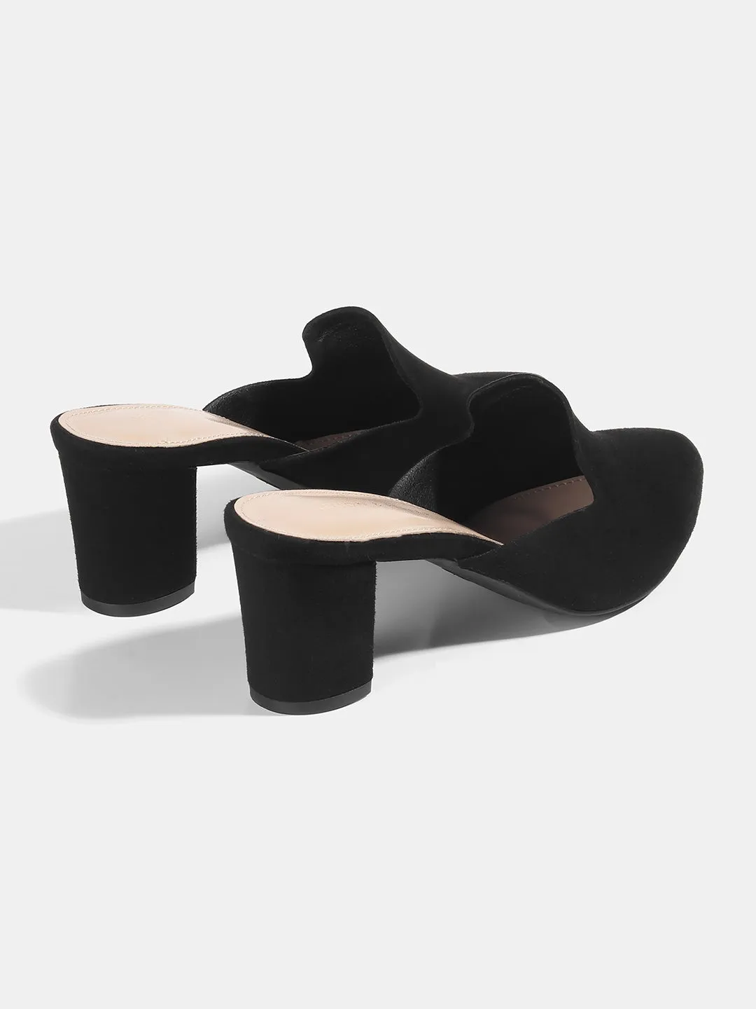 Block Heel Mules