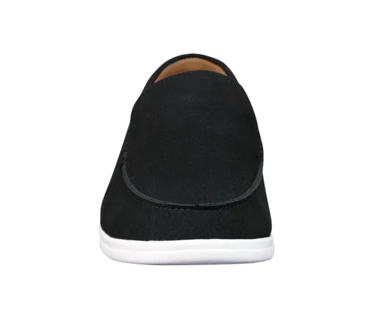 Deniz Noir Men’s Casual Loafers Vegan Black 123456
