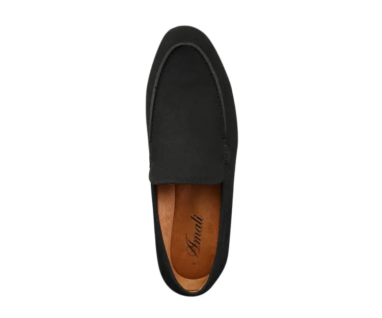 Deniz Noir Men’s Casual Loafers Vegan Black 123456