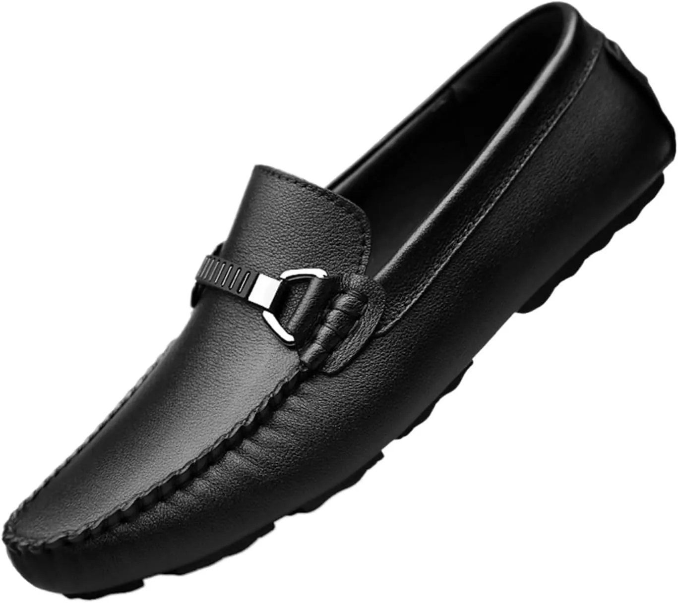 Dress Shoes for Men Genuine Leather Slip-On Men's Loafers Casual Shoes Designer Moccasins for Men Trendy Comfort Footwear
