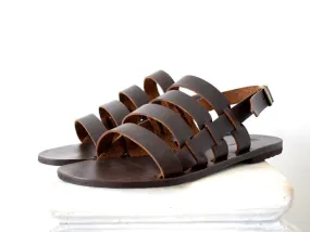 Fathers day sandals/ Father day/ Father sandals/ Dad sandals/ Slide men sandals/ Men leather sandals/ Gift for dad/ Gift for father