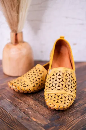 Flowerflow Classic Yellow Loafers