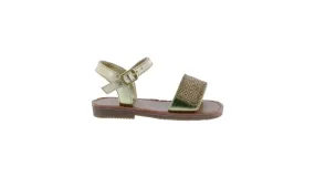 Girls Rhinestone Vamp Sandal