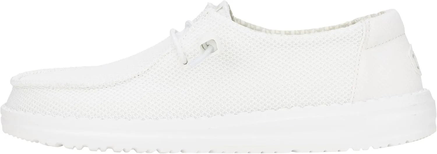 HEYDUDE Wendy Stretch Sox, Womens Shoes, Womens Slip-on Loafers, Comfortable & Light-Weight