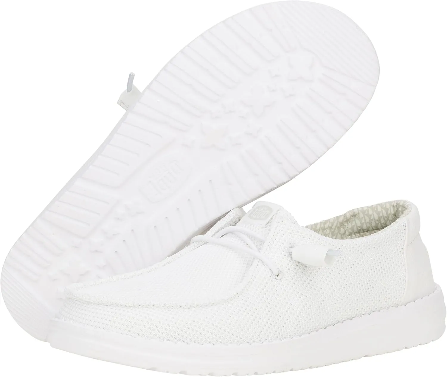 HEYDUDE Wendy Stretch Sox, Womens Shoes, Womens Slip-on Loafers, Comfortable & Light-Weight
