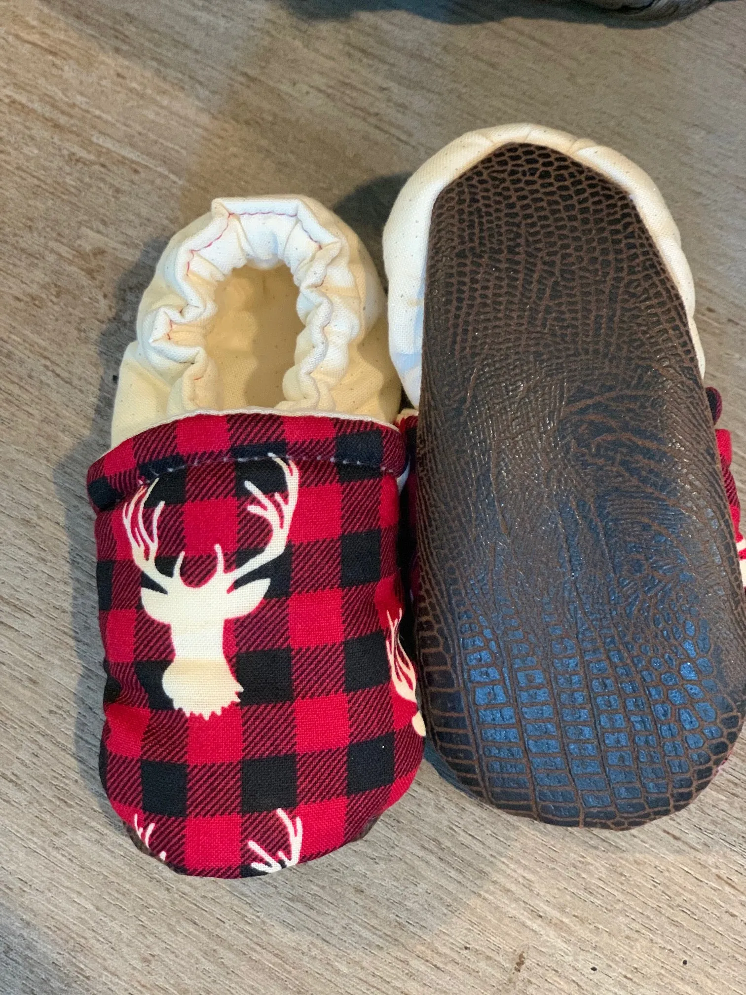 Holiday Plaid Reindeer