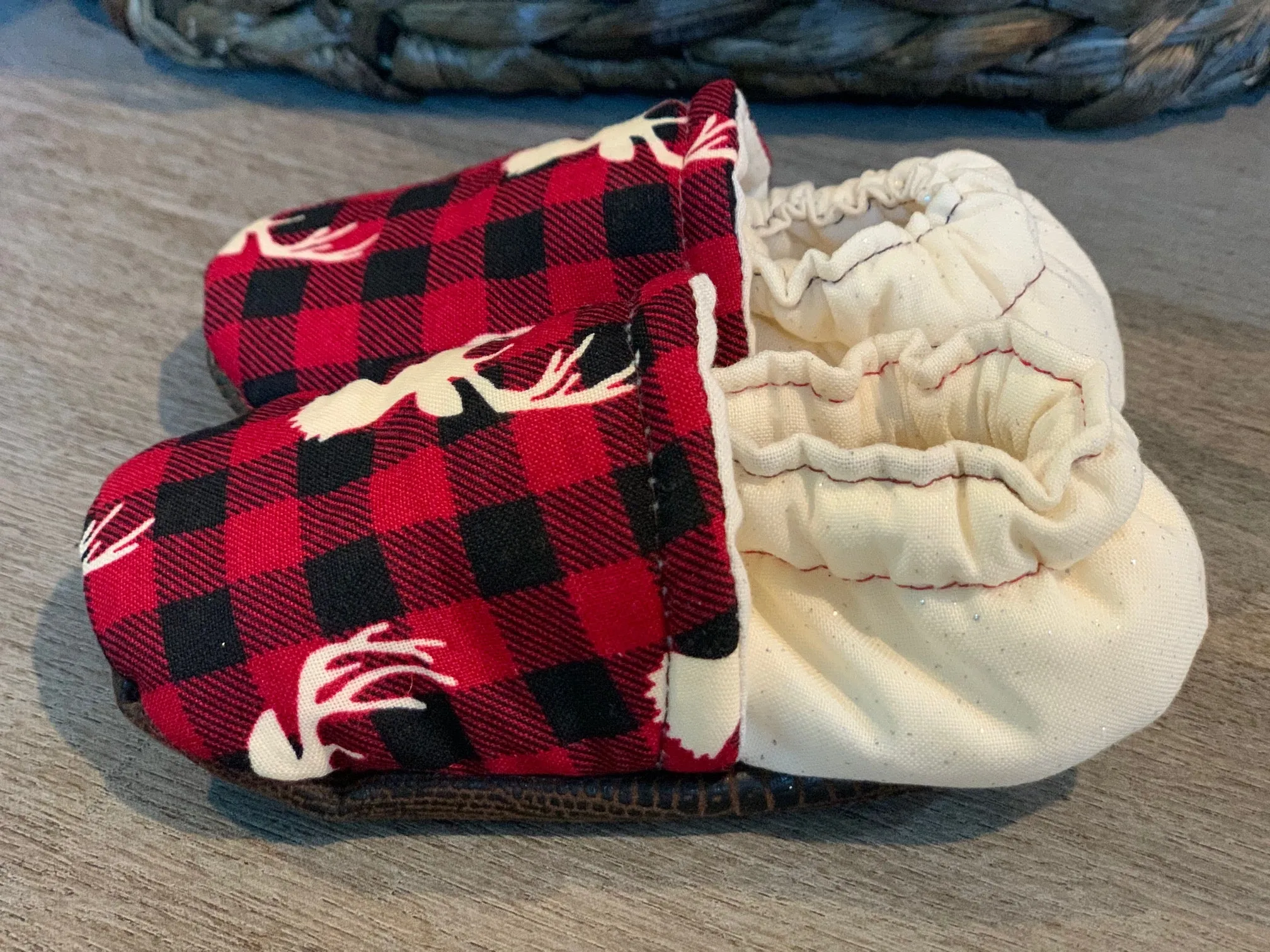 Holiday Plaid Reindeer