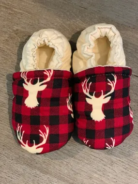 Holiday Plaid Reindeer