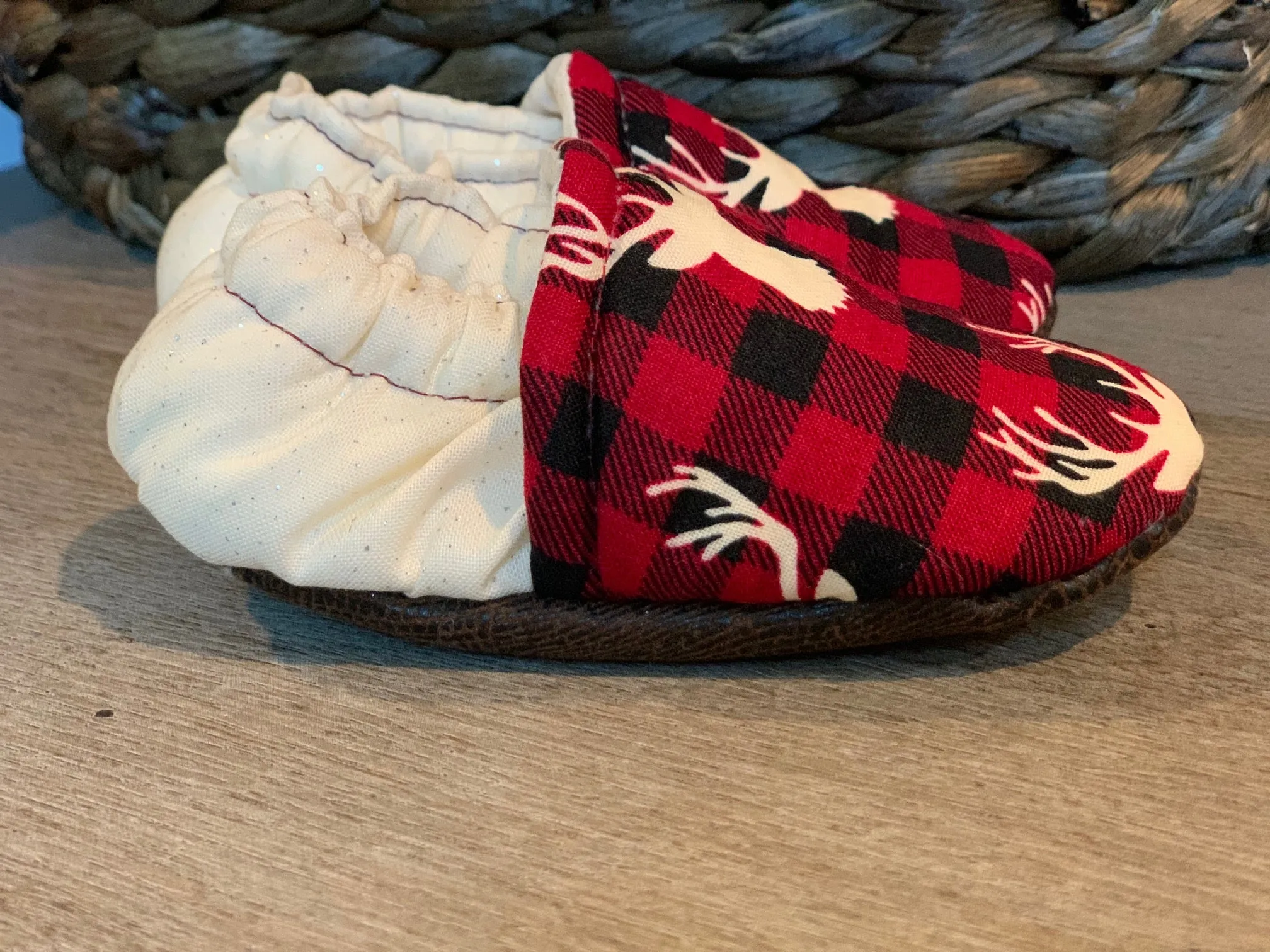 Holiday Plaid Reindeer