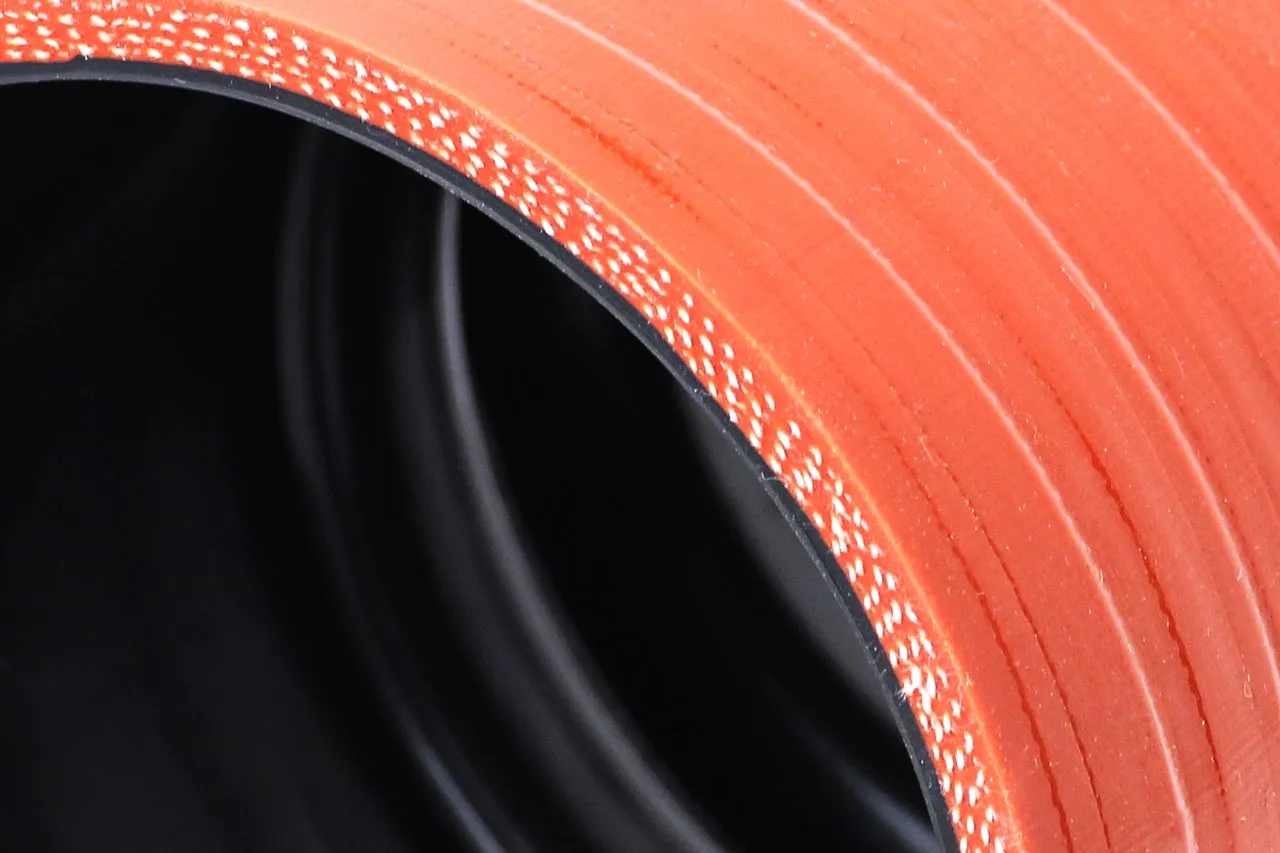 HPS Silicone Intercooler Hoses Ford F250/F350/F450 Superduty 6.0L PowerStroke (99-03) [High Temp Reinforced Boots Kit] Orange or Black