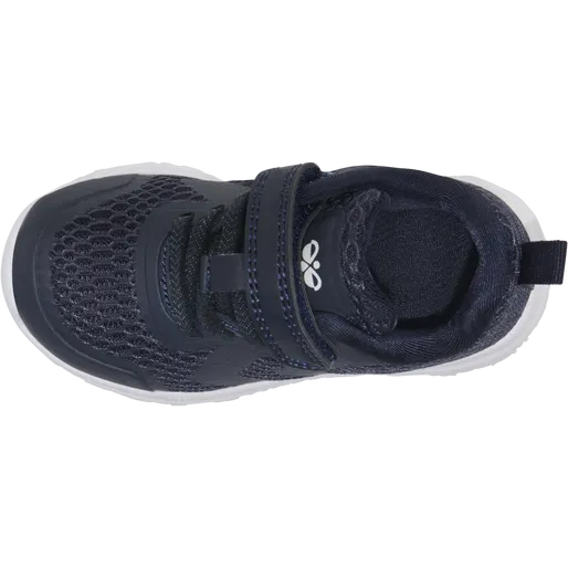 Hummel Actus Ml Infant Breathable Trainers with Mesh and Velcro Closure