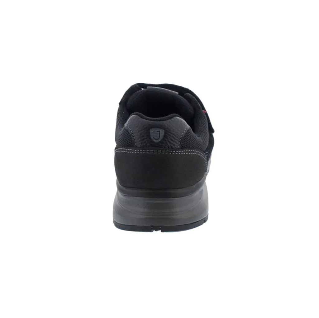 Joya Dynamo Velcro Suede Leather Men's Low Top Trainers