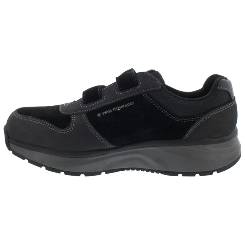 Joya Dynamo Velcro Suede Leather Men's Low Top Trainers