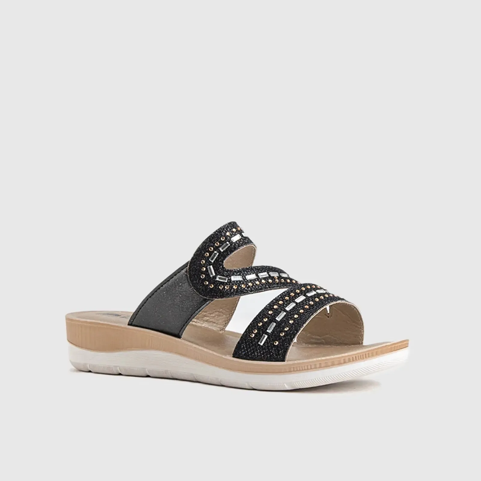 Ladies Comfort Sandals BV025 Black