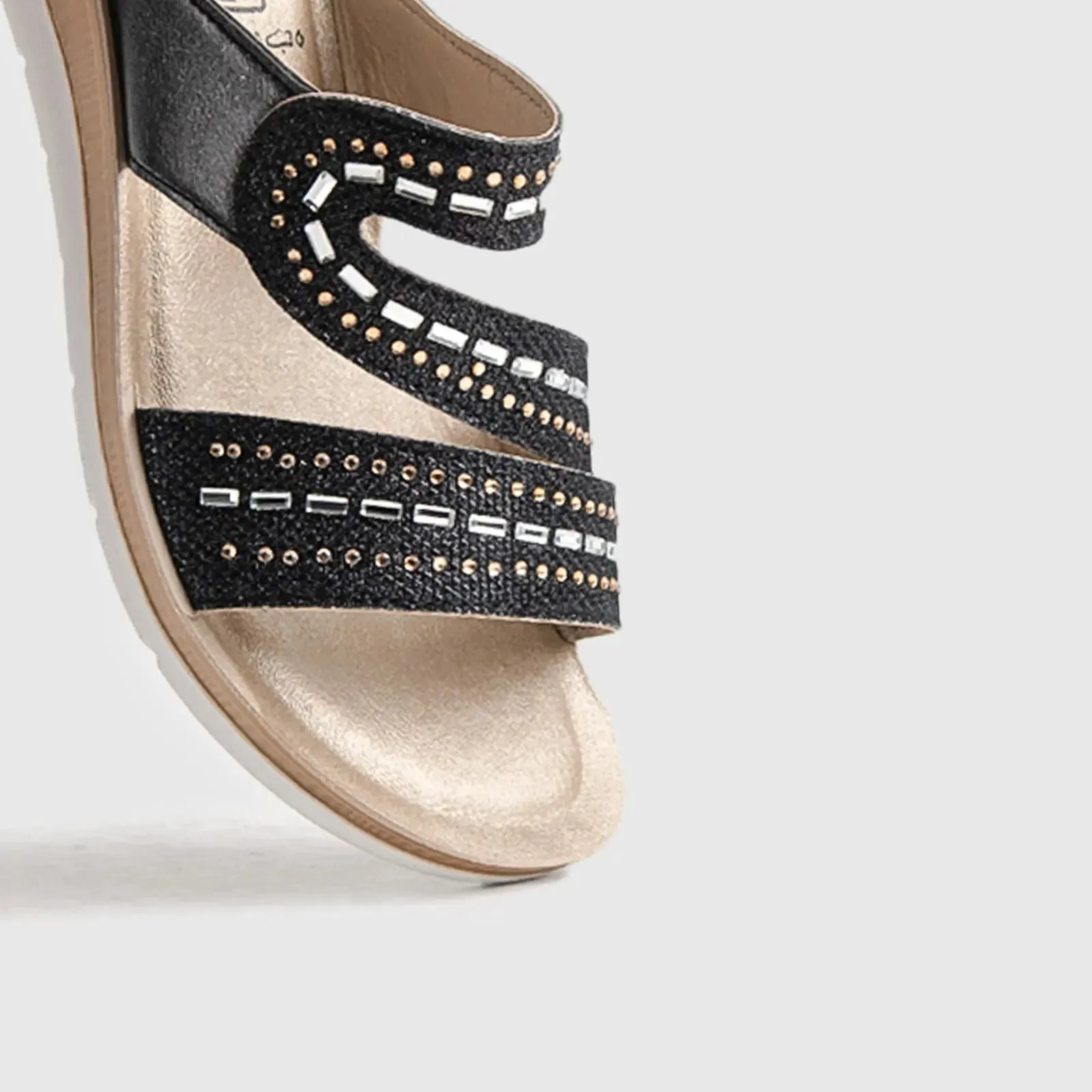 Ladies Comfort Sandals BV025 Black