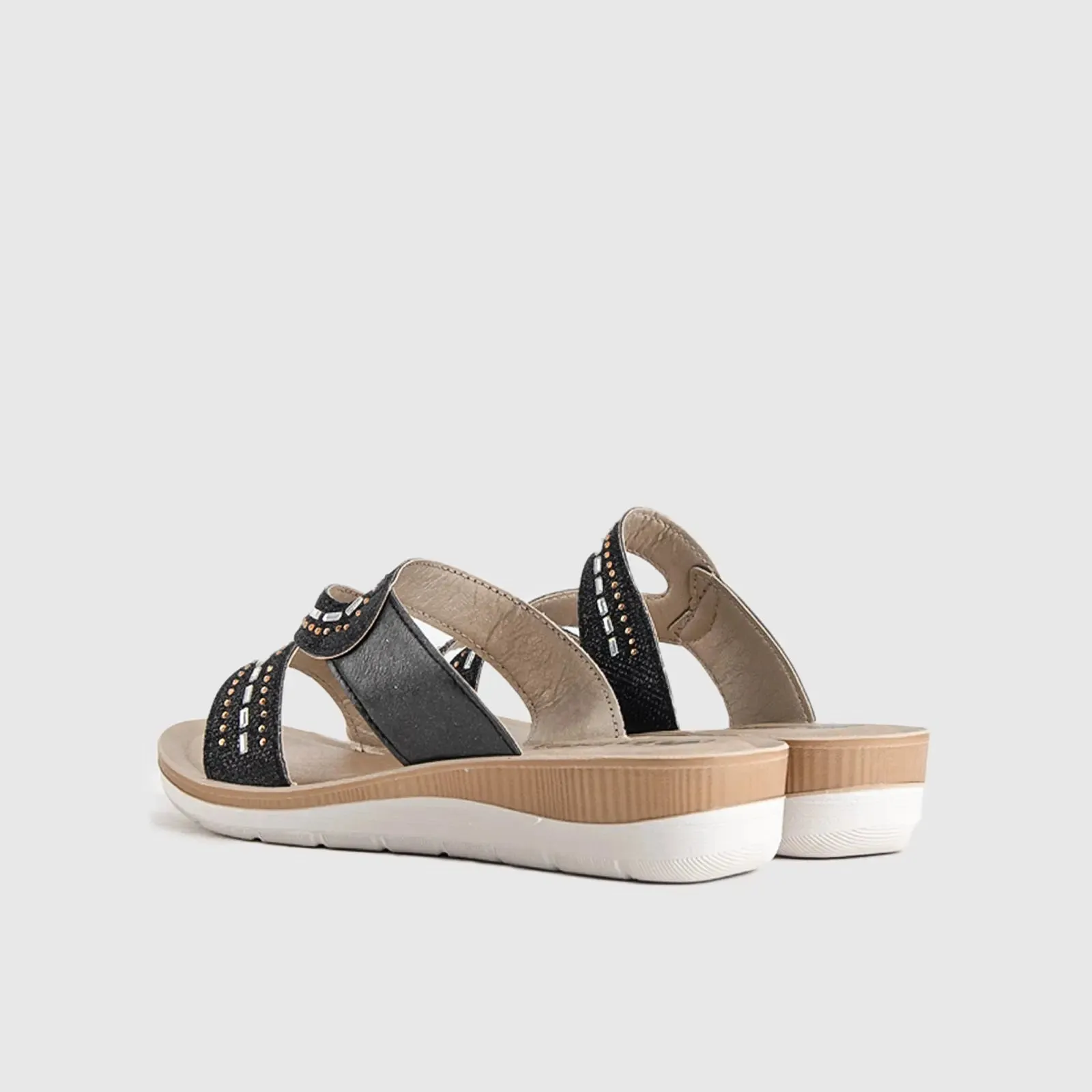 Ladies Comfort Sandals BV025 Black