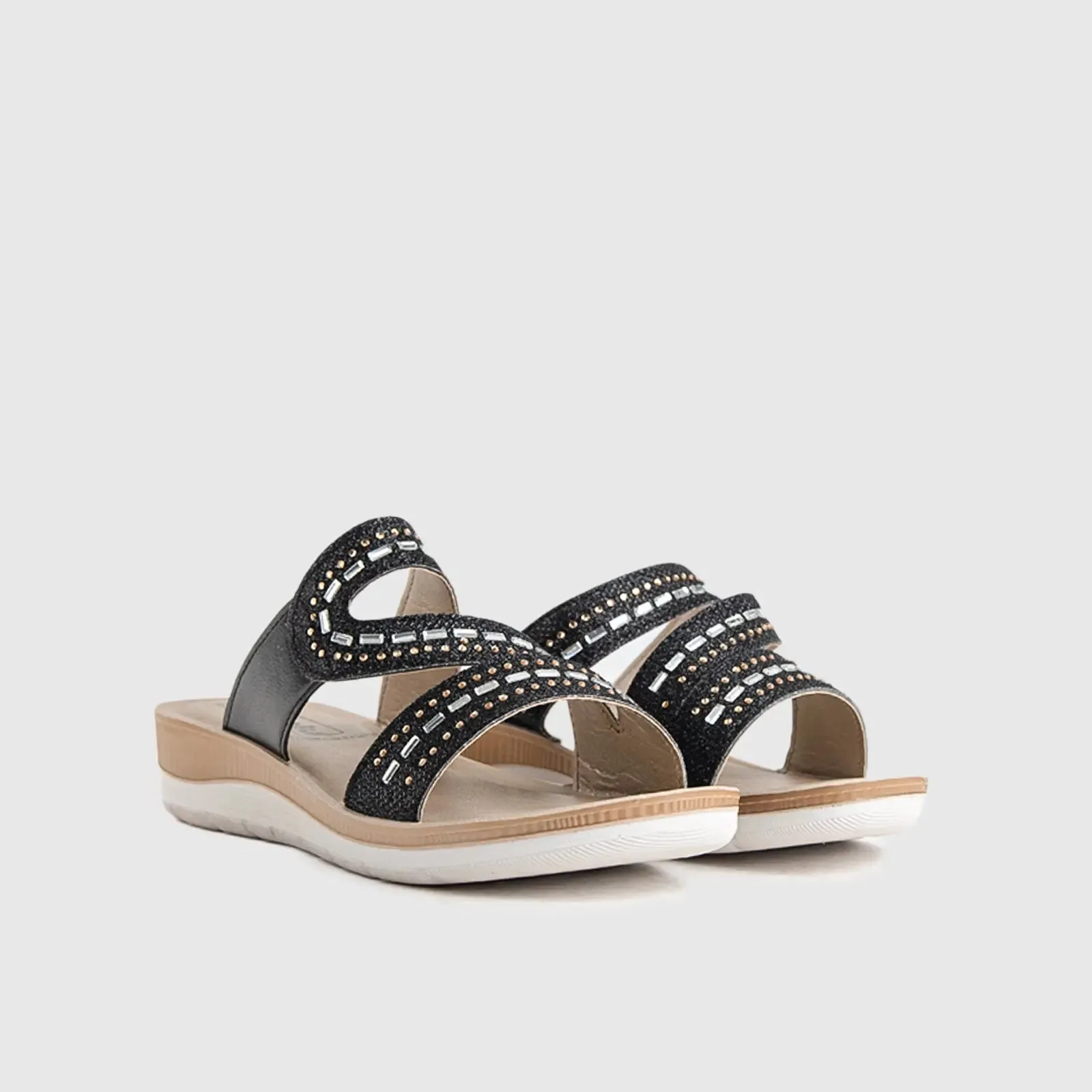 Ladies Comfort Sandals BV025 Black