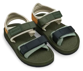 Liewood Monty Sandals | Liewood Kids Sandals - Hunter Green Mix