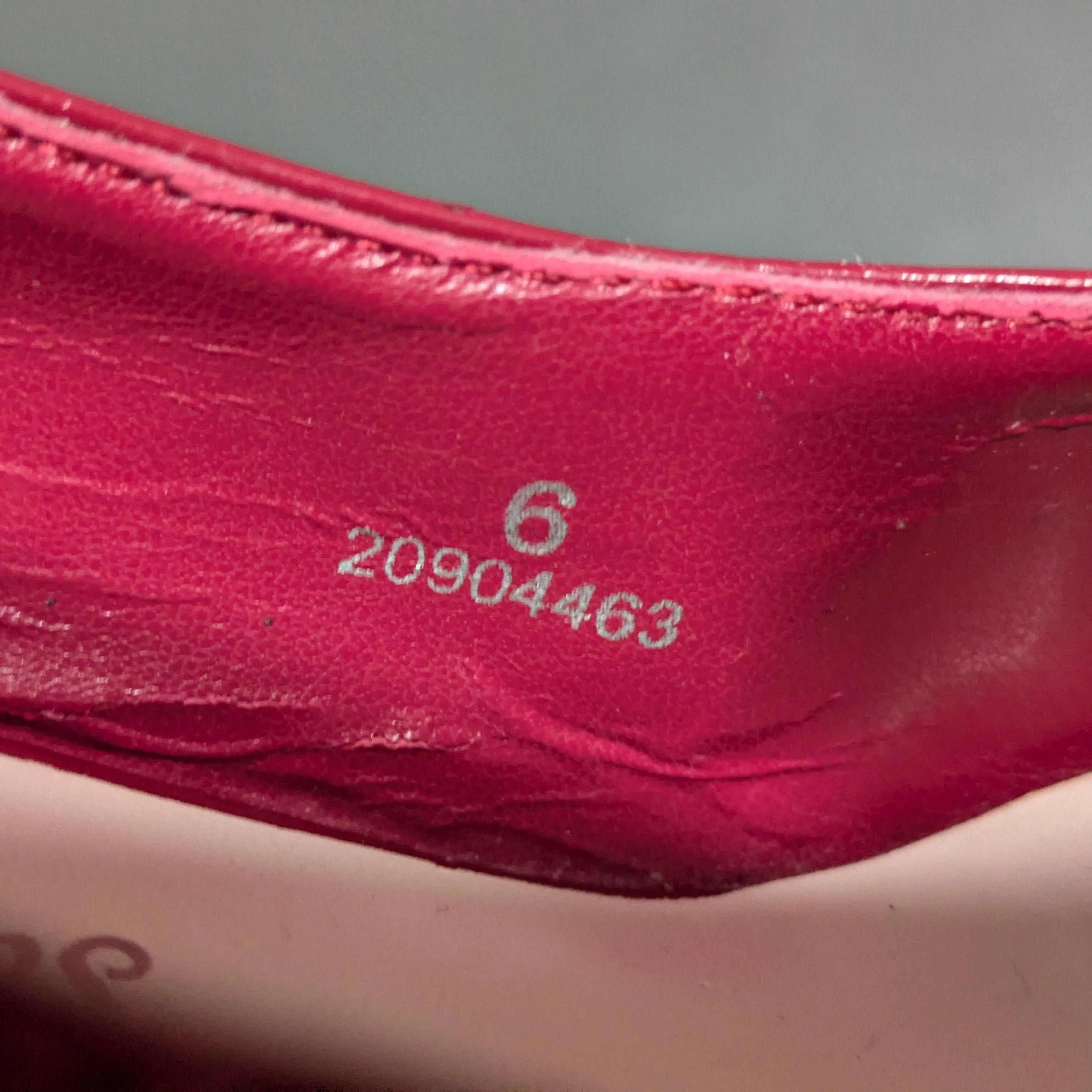Marks & Spencer Red Hartley Heels Size UK 6 / EU 39 / US 8