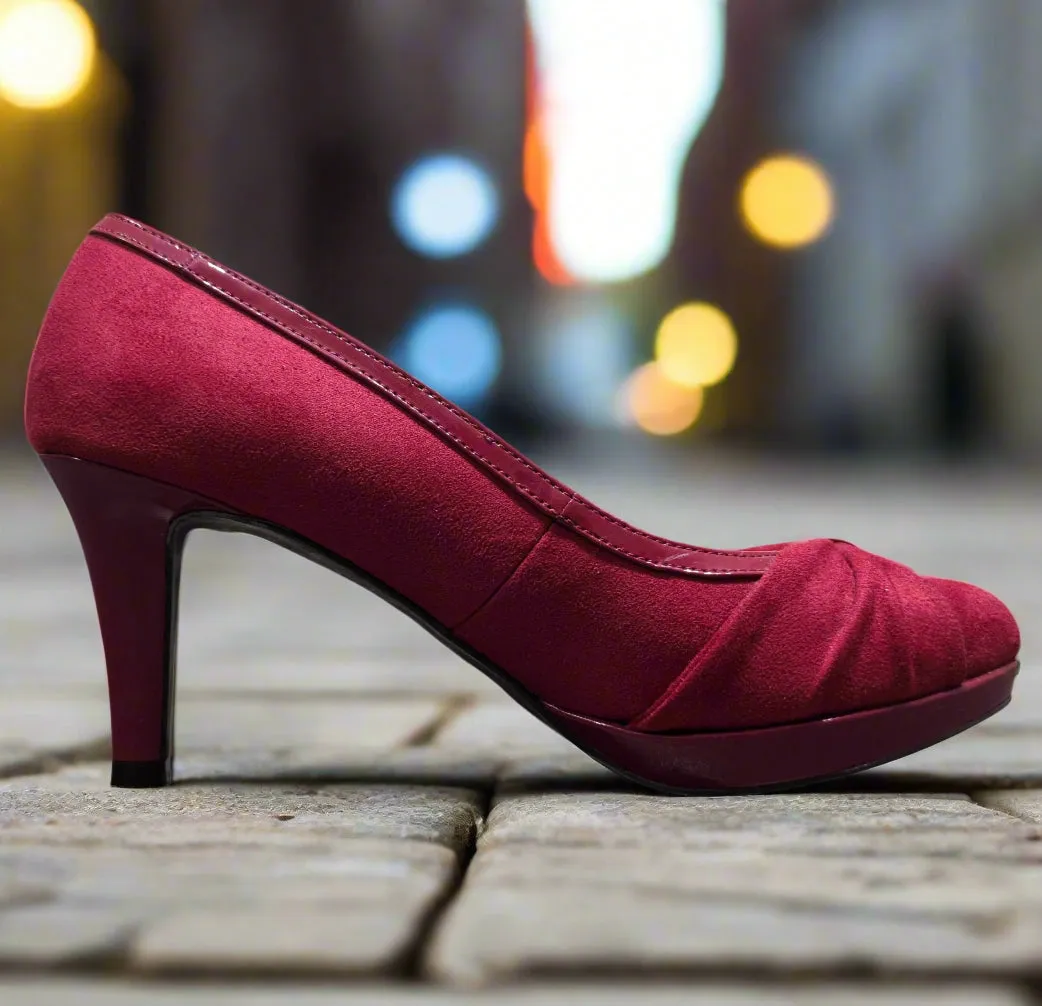 Marks & Spencer Red Hartley Heels Size UK 6 / EU 39 / US 8