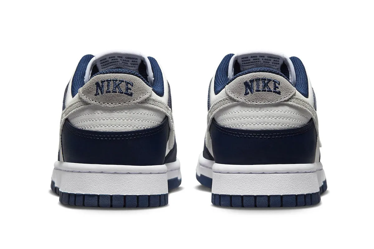 NIKE DUNK LOW SUMMIT WHITE MIDNIGHT NAVY