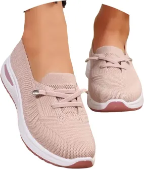 Orthopedic Shoes for Women, Women's Slip On Walking Shoe Breathable Arch Support Non-Slip Sneakers Comfortable Shoes