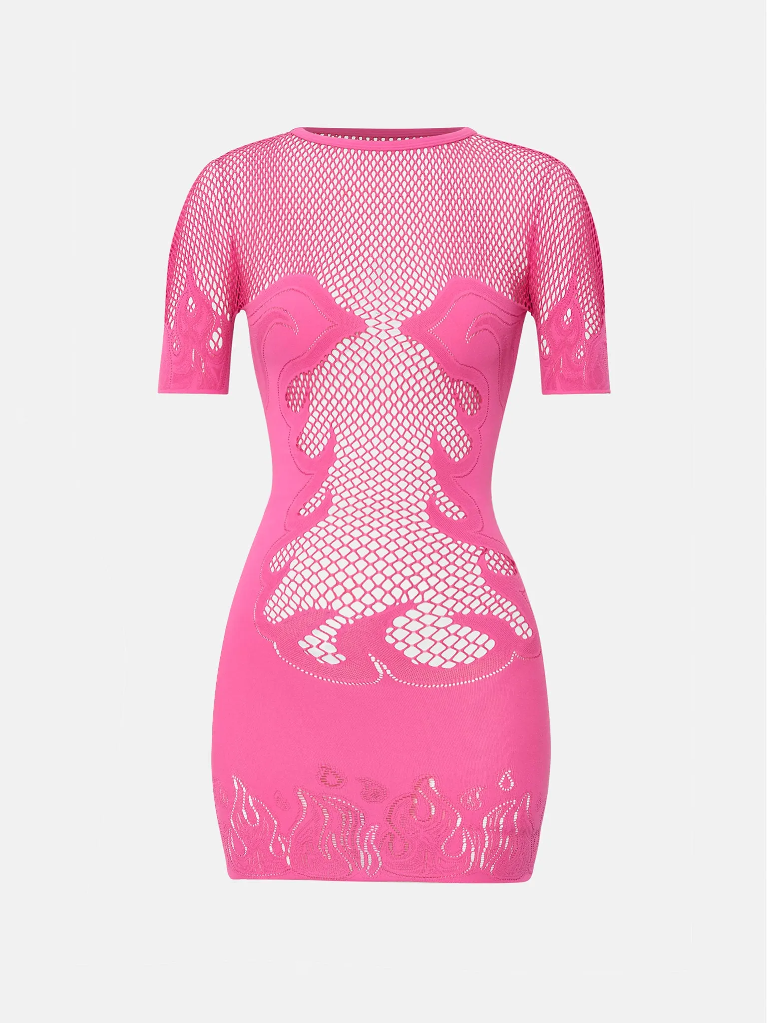 Pin Up Mini Dress Pink