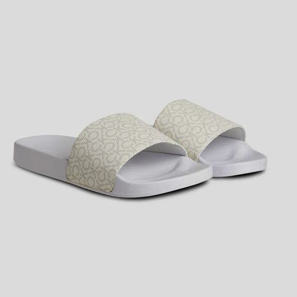 Pool Slide - Mono Slide - White