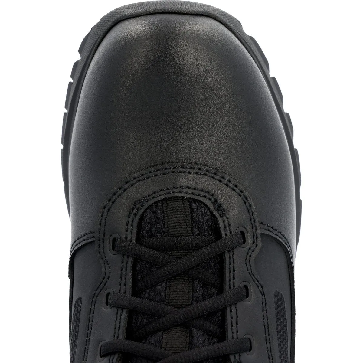Rocky Cadet 6" Men's Side Zip Public Service Boots Rkd0104 In Black