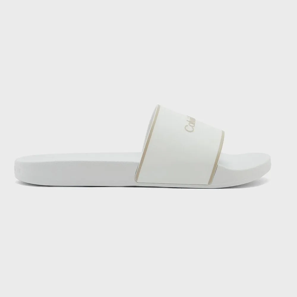 Rubber Pool Slide - White Multi
