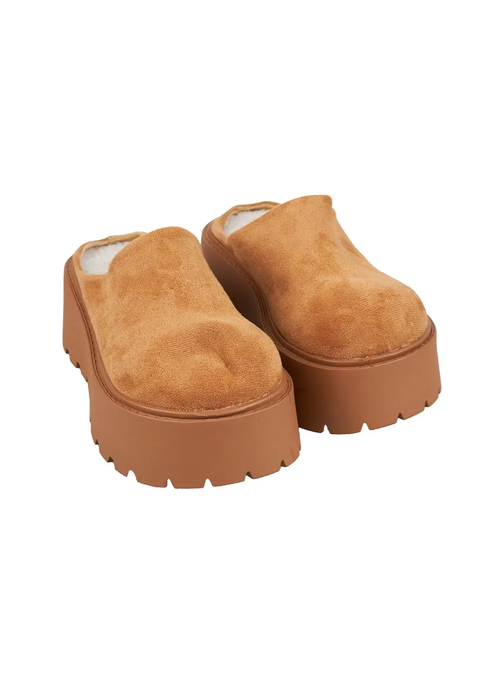 Suede Platform Mules IJ503
