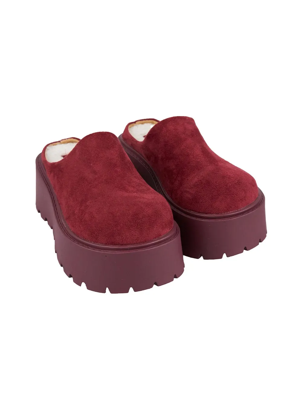 Suede Platform Mules IJ503