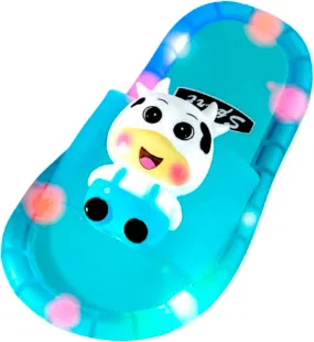 Toddler Girls Boys Light Up Slippers 2025 Stylish Cute Cartoon Animal Luminous Sandals for Girls Casual Slippers